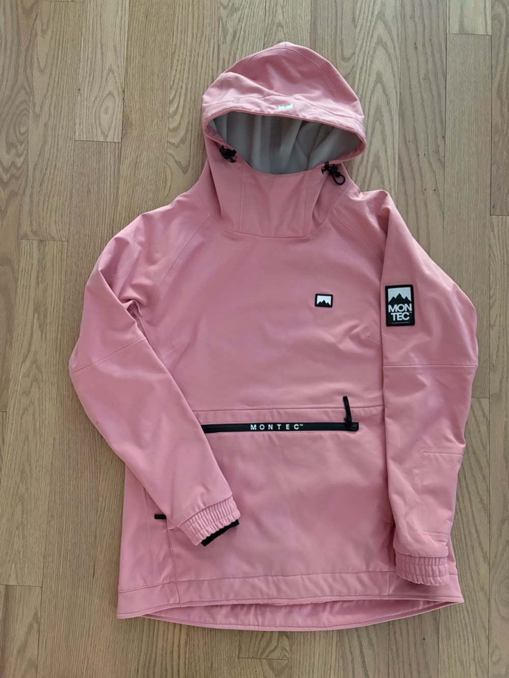 Montec Women's Pink Ski Pullover Jacket